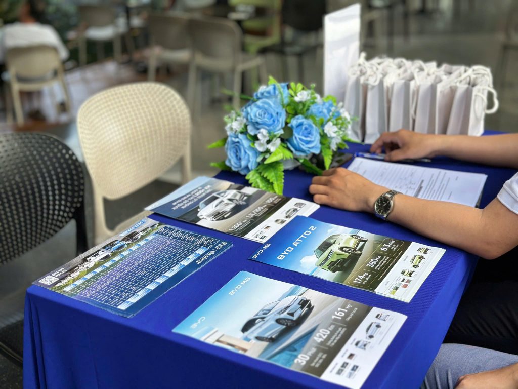 Sự kiện lái thử xe BYD